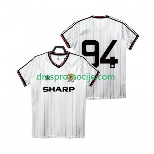 Manchester United 94 1983 1984 Dres Retro Gostujući Kratkih Rukava Manchester United 94 1983 1984 Dres Retro Gostujući Kratkih Rukava